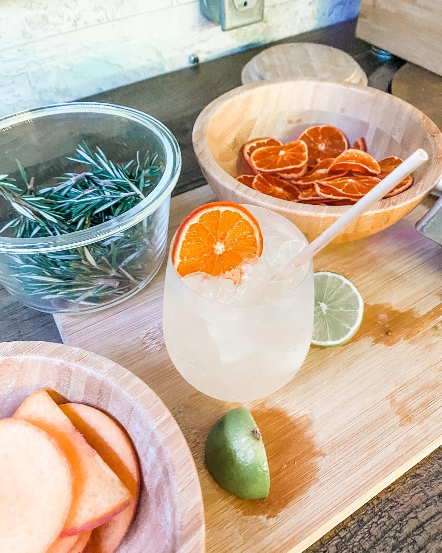 Craft cocktail by Southbound Sips mobile bartending Leander Texas